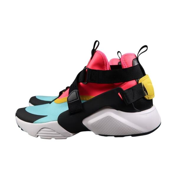 Nike Shoes Womens 12.5 Sneaker Air Huarache City Bleached Aqua 90s Running Sport - Picture 2 of 13